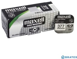 bateria srebrowa mini Maxell 377 / 376 /