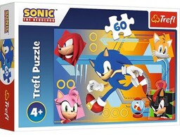 TREFL Puzzle Sonic The Hedgehog Sonic w akcji
