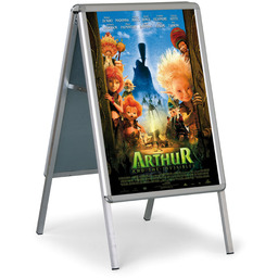 Potykacz reklamowy A, narożniki zaokrąglone, A1