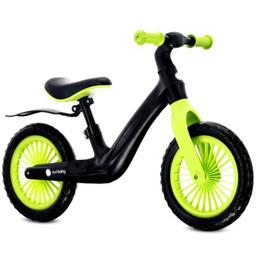 SUN BABY Rowerek biegowy Sport Czarno-żółty