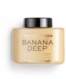 REVOLUTION Loose Baking Powder Puder sypki Banana (Deep)