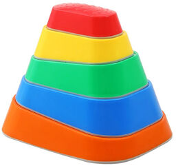 ścieżka sensoryczna kamienie rzeczne Colorful