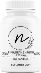Suplement diety, NaturePRO Pikolinian Chromu 200 mcg 360