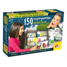 Mały Geniusz 150 Eksperymentów Chemnicznych