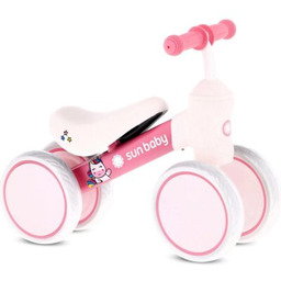 SUN BABY Rowerek biegowy Petit Ride Różowy