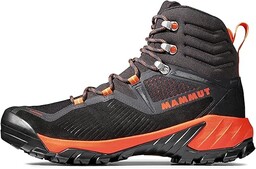 Mammut Sapuen High GTX Mężczyźni czarno-gorący czerwony 9.5