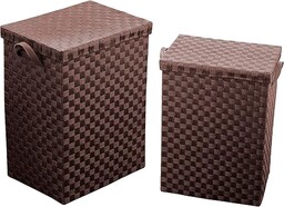 Premier Housewares 1900779 brązowe papierowe plecione kosze
