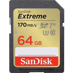 SanDisk SDSDXV2-064G-GNCIN - karta Extreme SDXC 64GB, UHS-I,