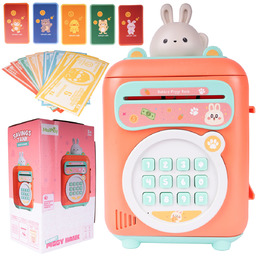 Skarbonka Królik Sejf na Banknoty Monety Bankomat