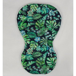 Babymatex Nakładka redukująca nacisk druk RENIS liście zielone