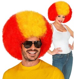 Peruka kibica afro hiszpania