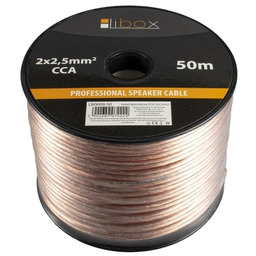 LIBOX KABEL GŁOŚNIKOWY LB0009-50 2X2,5MM (50M)