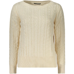 GUESS JEANS DAMSKI BIAŁY SWETER