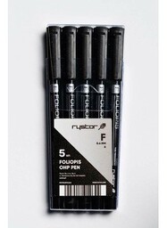 Foliopis Ff-6 Czarny 5Szt Etui Rystor