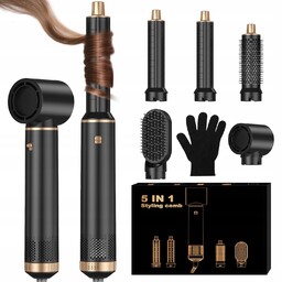 Suszarka 5w1 Zestaw 5w1 , Suszarka lokówka