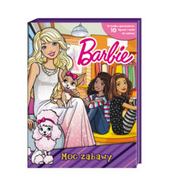 Barbie Moc zabawy + mata i 10 figurek