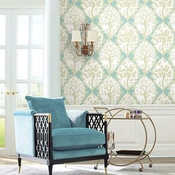 RoomMates RMK11666RL tapeta, samoprzylepna, drzewo i winorośl, winylowa,