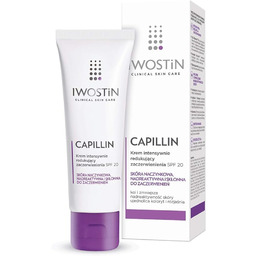 Iwostin Capillin Krem Intensywnie Redukujący Zaczerwienienia SPF 20,
