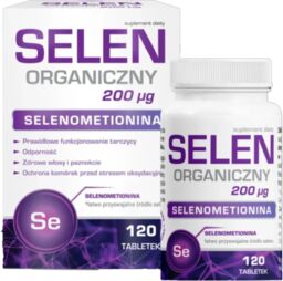 Selen Organiczny, 120 tabletek