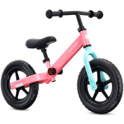 SUN BABY Rowerek biegowy Modern Różowo-miętowy
