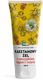 Kasztanowy żel z ruszczykiem,algami i rutyną, 200 ml