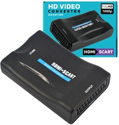 Adapter Konwerter Hdmi Na Do Av Euro Scart
