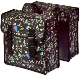 Basil, Sakwa podwójna, Wanderlust double bag, czarny, 35L