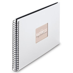 HAMA Album Fine Art Czarne kartki Biały (50