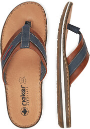 Japonki Rieker 21072-14 Granatowy