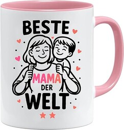 Kubek "Beste Mama Zabawny pomysł na prezent