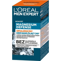 LOREAL Men Expert Hipoalergiczny Krem nawilżający 24H* Magnesium