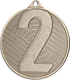 Medal srebrny z numerem 45mm MMC4503