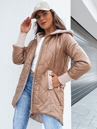 Kurtka damska pikowana FLONSA złota Dstreet TY4171-XL