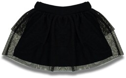 Dziewczęca spódniczka tiulowa czarna Nicol,r.128