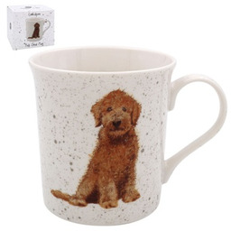 KUBEK PORCELANOWY Pies Cockapoo