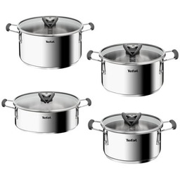 TEFAL Zestaw garnków Opti Space G7378S55 (8 elementów)