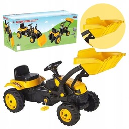 Traktor Na Pedały Koparka Dla Dzieci Pojazd Traktorek