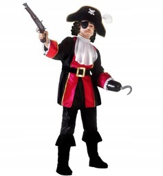 Strój Kapitan Hak Kapitana Haka Piraci Pirat 116