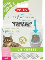 Zolux Purecat Fresh Wkłady do pochłaniacza zapachów