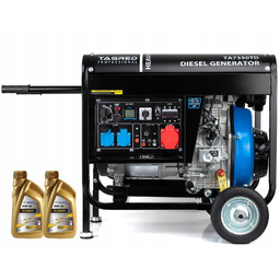 Agregat prądotwórczy 7350W 230/400V 5000W Avr z silnikiem