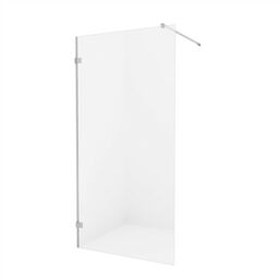 Chromowana ścianka prysznicowa 100 cm EXK-1801 Avexa New