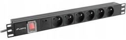 Lanberg listwa zasilająca rack PDU 19'' 1U 16A