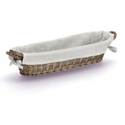 Zeller Wiklinowy koszyk na chleb, 49 x 14