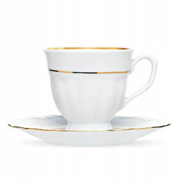 B014 Serwis Do Kawy 6/12 Złota Linia Maria