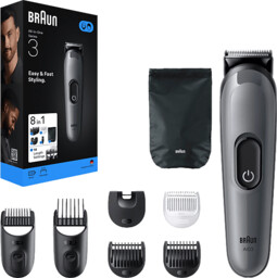 trymer BRAUN AIO3540 Szary