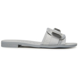 Klapki Guess FLJELYLEL19 Srebrny