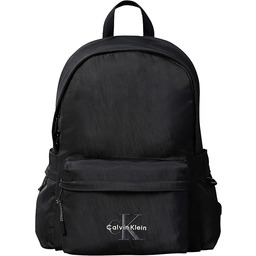 Calvin Klein Męski pogrubiony okrągły plecak LV04D3114G, czarny