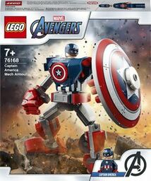 LEGO Marvel, Avengers, klocki Opancerzony mech Kapitana Ameryki,