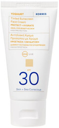 Korres Tinted Sunscreen Face Cream SPF 30 Koloryzujący