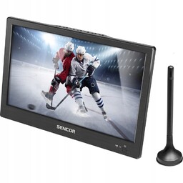 Przenośny telewizor DVB-T2 10''LCD Sencor SPV7012T